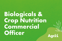 Biologicals & Crop Nutrition Commercial Officer