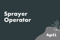 Sprayer Operator