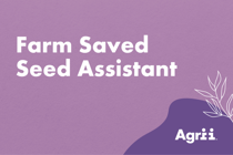 Farm Saved Seed Assistants | Wigtoft